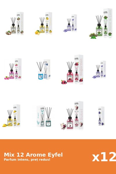 Eyfel Set 12 Mix Variat: 11 arome