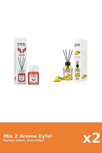 Eyfel Set 2 Mix Eyfel: 1x Ananas, 1x Red Dragon