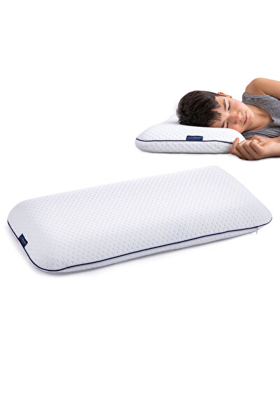 ALKAMTO Visco Ortopedik Çocuk Yastığı 66x33 cm | 2+ Yaş Bebek ve Çocuklar İçi...