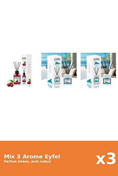 Eyfel Set 3 Mix Eyfel: 1x Cirese, 2x Ocean