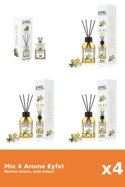 Eyfel Set 4 Mix Eyfel: 1x Lacramioare, 3x Mana Maicii Domnului