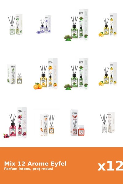 Eyfel Set 12 Mix Variat: 10 arome