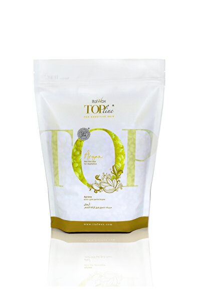 İTALWAX Top Line Clear Hair Removal Wax Beads, Paperless, with Argan Oil, for...