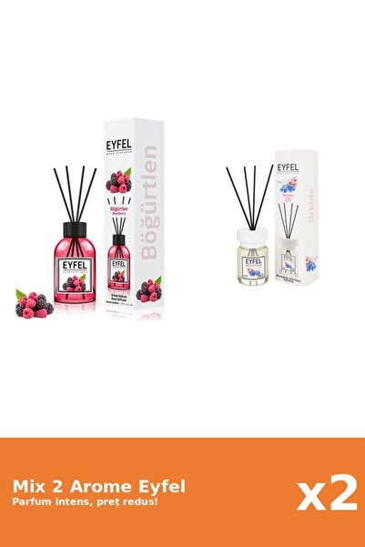 Eyfel Set 2 Mix Eyfel: 1x Fructe De Padure, 1x Orhidee