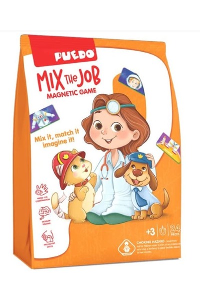 Butik Manyetik Eşleştirme Oyunu - Mix The Job