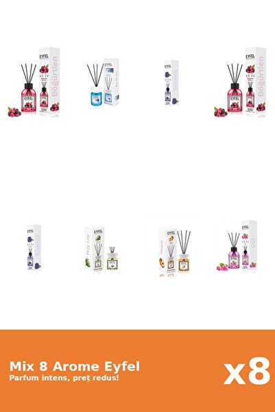 Eyfel Set 8 Mix Variat: 6 arome