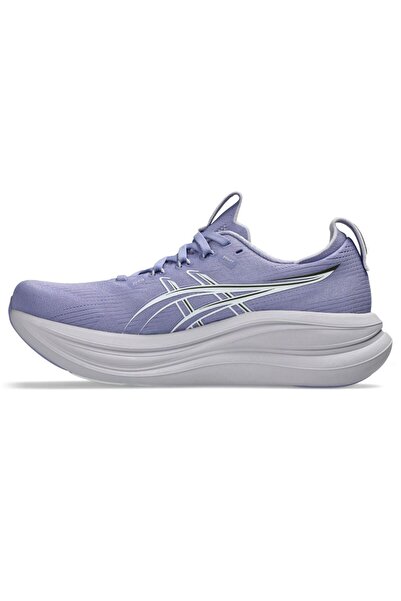 Asics حذاء رياضي نسائي GEL NIMBUS 28 - أزرق فاتح وأبيض