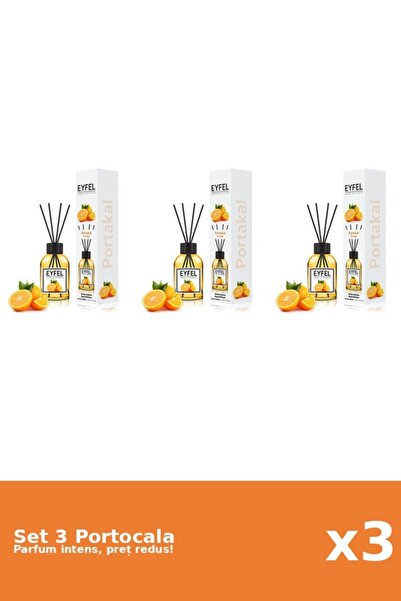 Eyfel Set 3 Odorizant Portocala, 120 ml