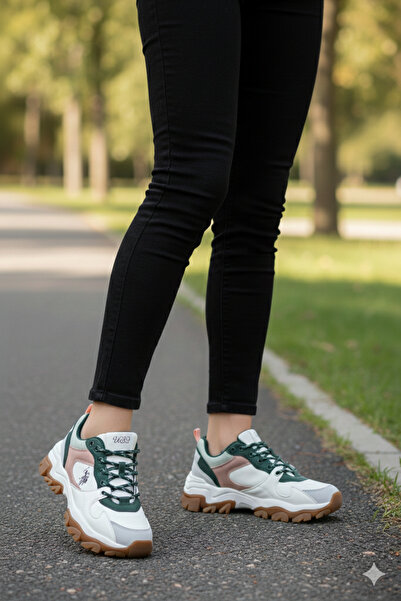 U.S. Polo Assn. اللون الأبيض الأصلي للنساء حذاء رياضي