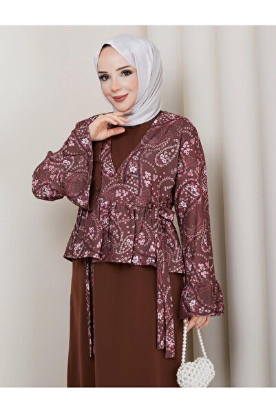 Hugglii Medina Silk D Patterned Layer Dress