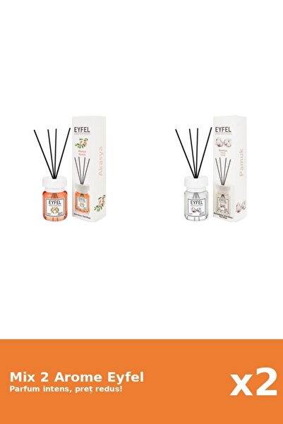 Eyfel Set 2 Mix Eyfel: 1x Acacia, 1x Bumbac