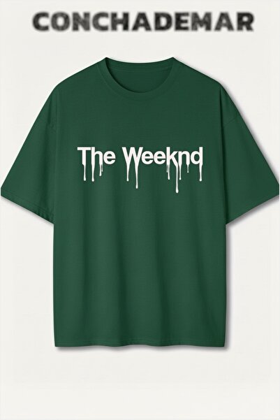Vordevia The Weeknd Printed Premium Oversized Cotton Lu T-Shirt