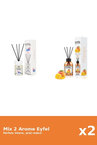 Eyfel Set 2 Mix Eyfel: 1x Mango, 1x Orhidee