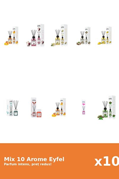 Eyfel Set 10 Mix Variat: 9 arome