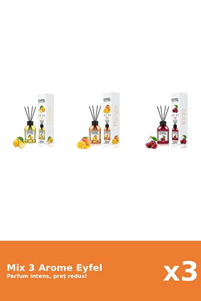 Eyfel Set 3 Mix Eyfel: 1x Cirese, 1x Lamaie, 1x Mango