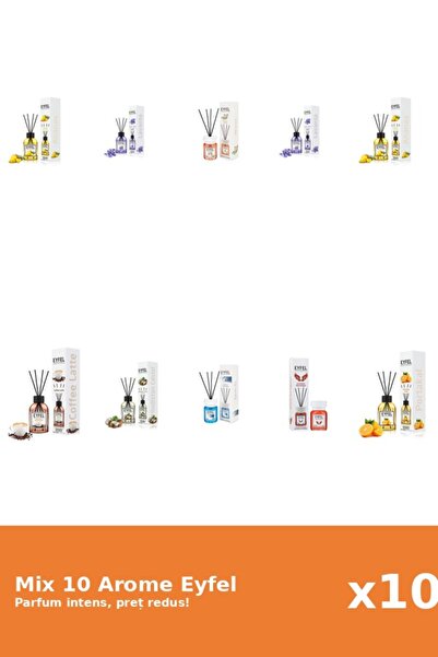 Eyfel Set 10 Mix Variat: 8 arome