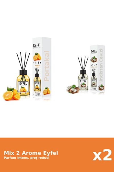 Eyfel Set 2 Mix Eyfel: 1x Nuca De Cocos, 1x Portocala