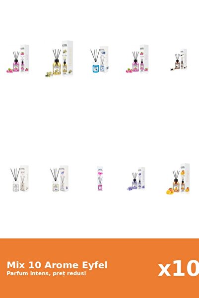 Eyfel Set 10 Mix Variat: 9 arome