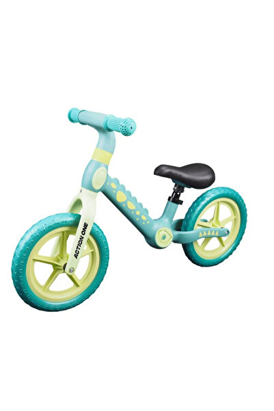 NJ Bicicleta fara pedale pentru copii 2-5 ani, Action One Spiky, 12 inch, Verde