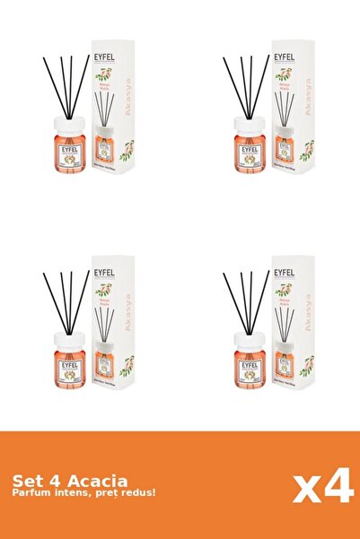 Eyfel Set 4 Odorizant Acacia, 120 ml