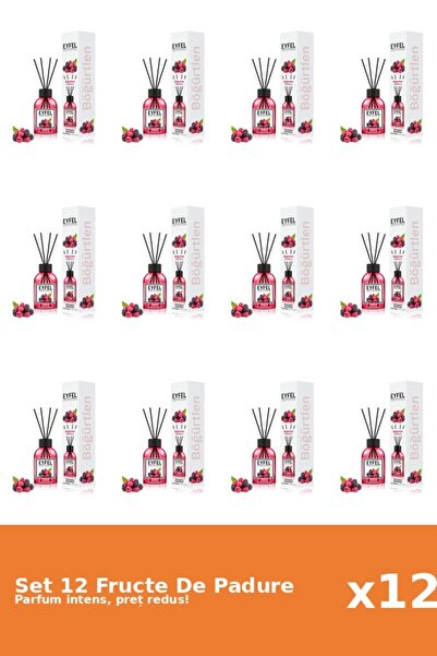 Eyfel Set 12 Odorizant Fructe De Padure, 120 ml