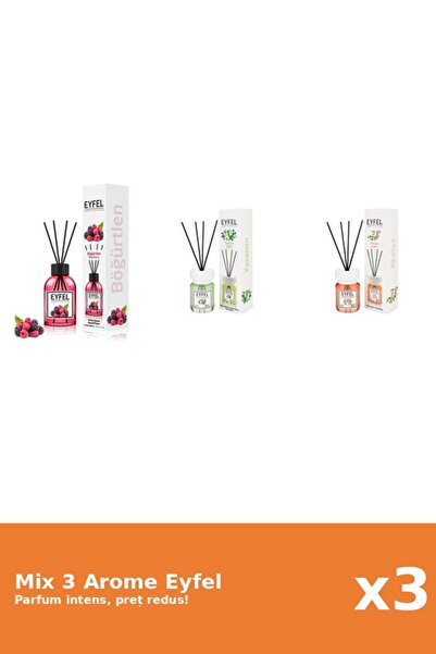 Eyfel Set 3 Mix Eyfel: 1x Acacia, 1x Fructe De Padure, 1x Iasomie