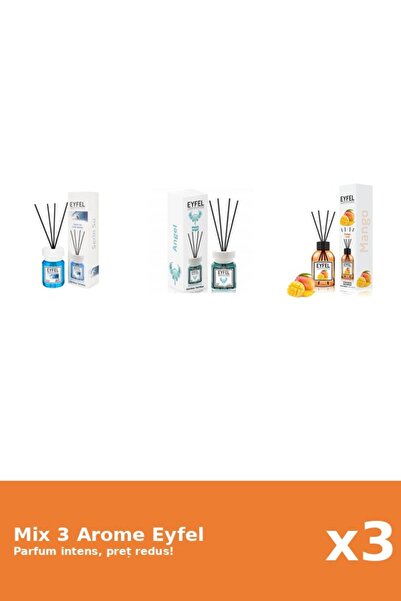 Eyfel Set 3 Mix Eyfel: 1x Angel, 1x Cool Water, 1x Mango