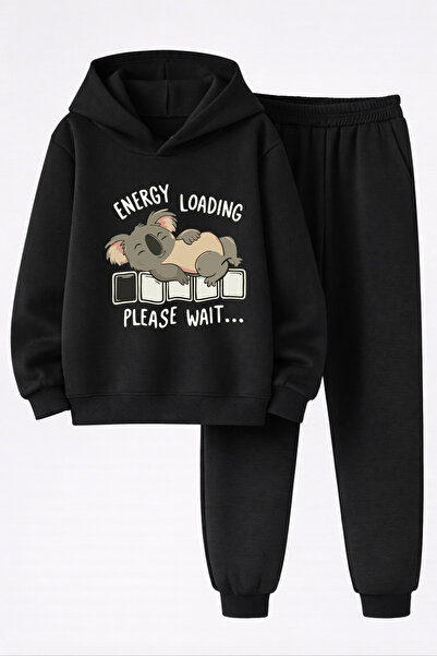 MAGORS Koala Printed 3-Yarn Quality Sweatshirt and Sweatpants Children's Top-...