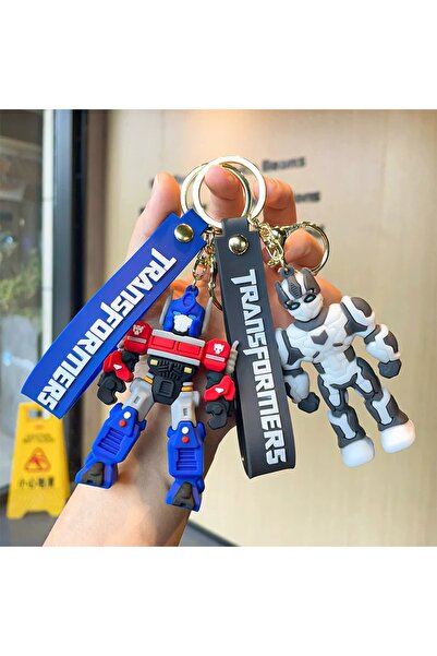 Bakmakistersen Transformers Optimus Prime Figür Anahtarlık Çanta Süsü 1 Adet