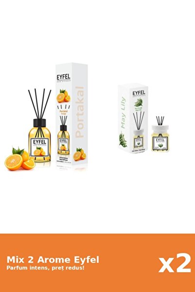 Eyfel Set 2 Mix Eyfel: 1x Lacramioare, 1x Portocala