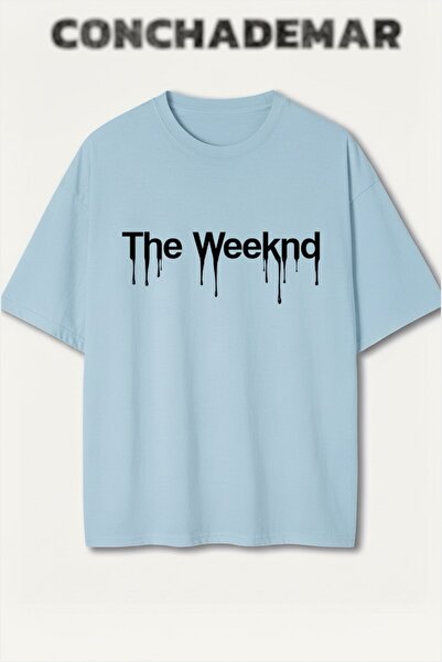 Vordevia The Weeknd Printed Premium Oversized Cotton Lu T-Shirt