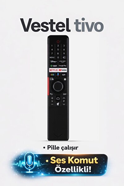 Vestel tivo ses komutlu kumanda