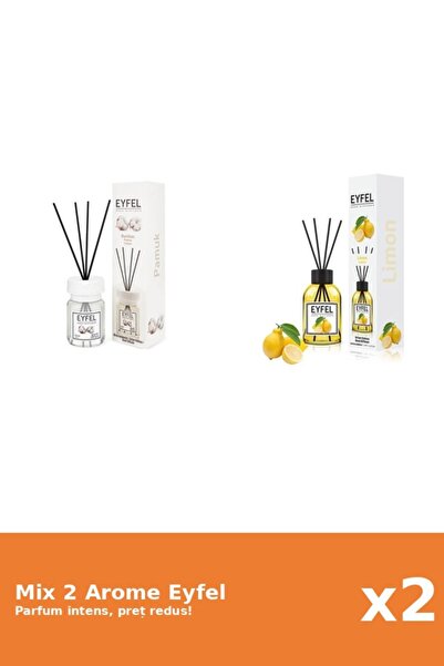 Eyfel Set 2 Mix Eyfel: 1x Bumbac, 1x Lamaie
