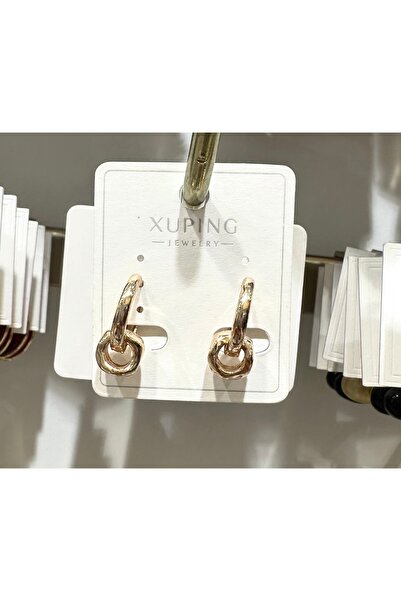 GLOW ACCESSORIES BAE أقراط صغيرة من الفولاذ المقاوم للصدأ والبرونز من Xuping