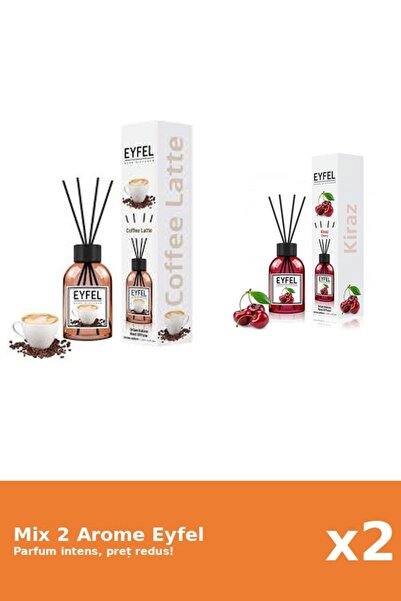 Eyfel Set 2 Mix Eyfel: 1x Cafea, 1x Cirese