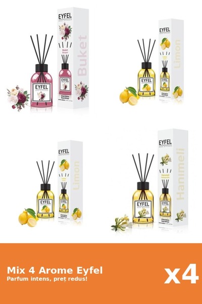 Eyfel Set 4 Mix Eyfel: 1x Bouquet, 2x Lamaie, 1x Mana Maicii Domnului