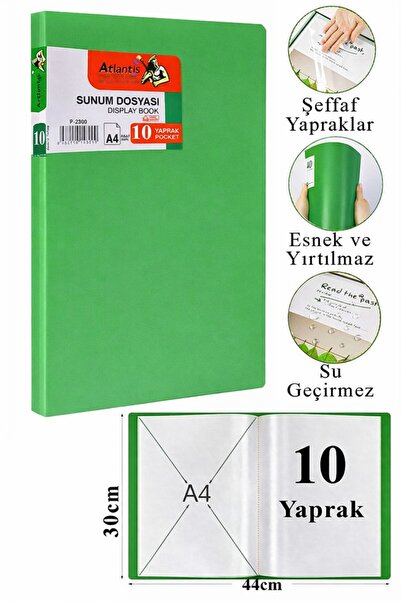 Artlantis Dosar de prezentare 10 bucăți într-un singur pachet Catalog cu dosa...
