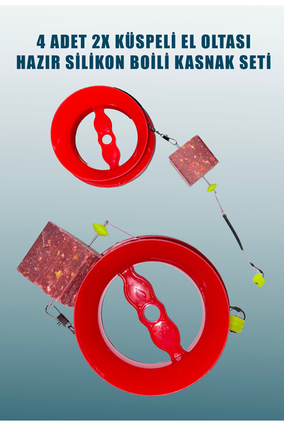 ALASTOR 4 Adet Hazır Küspeli Contalı Kasnak Seti Silikon Yemli Boili Hazır Ri...