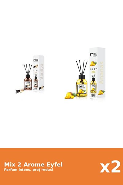 Eyfel Set 2 Mix Eyfel: 1x Ananas, 1x Vanilie