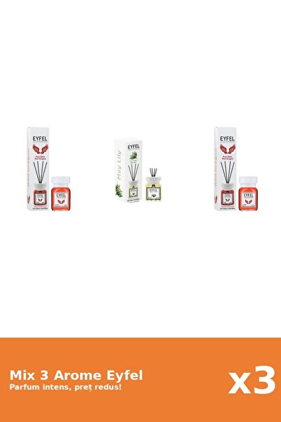 Eyfel Set 3 Mix Eyfel: 1x Lacramioare, 2x Red Dragon
