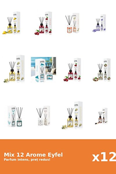 Eyfel Set 12 Mix Variat: 10 arome