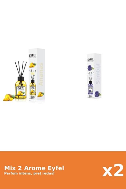 Eyfel Set 2 Mix Eyfel: 1x Ananas, 1x Zambile