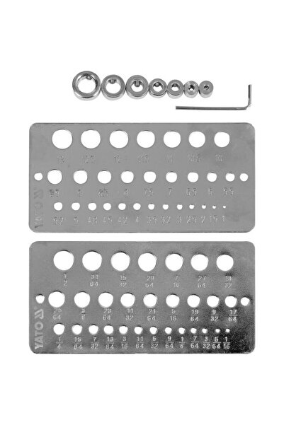 yato Șablon de găurire 1-13 mm YT-44095