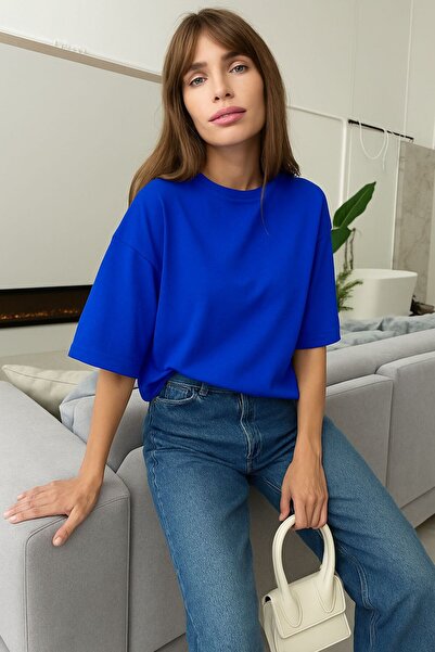 BENROMA Plain Oversized Unisex T-Shirt Yb5