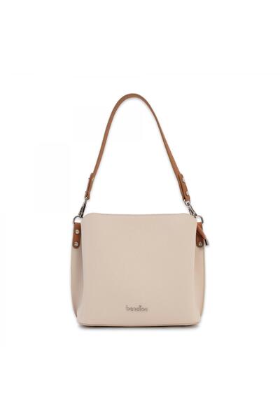 Benetton Bnt_1823 23X29X12 Kol Bej Kadın Çanta