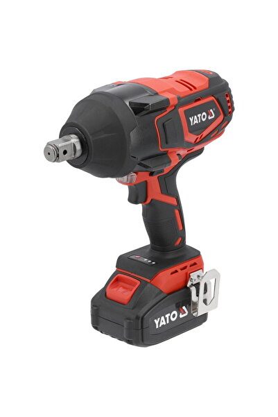 yato Impact Screwdriver YT-828075, 18V, 3/4", 2000Nm, Red/Black