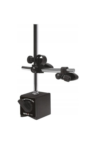 yato Suport magnetic pentru cadran, Negru