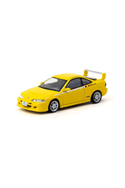 MericLine Tarmac Works 1/64 Honda Integra Type R Dc2 Mugen Sunlight Yellow
