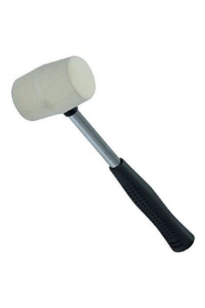 MEGA CIOCAN DIN CAUCIUC MOALE CU MÂNER METALIC 40MM / 225G