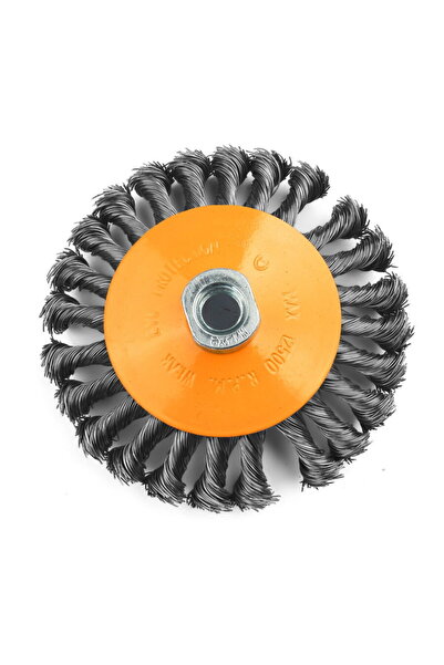 Rotor Perie conică de sârmă cu noduri 125 mm M14